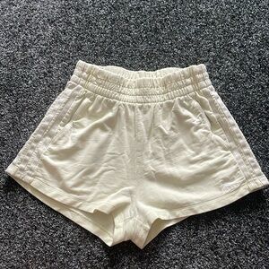 High Waisted Cotton Adidas Shorts